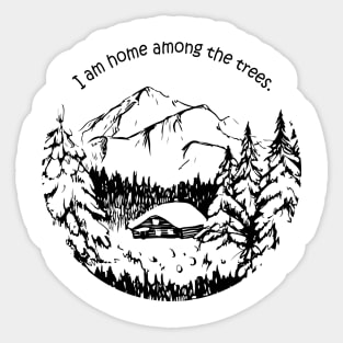 Among The Trees Sticker